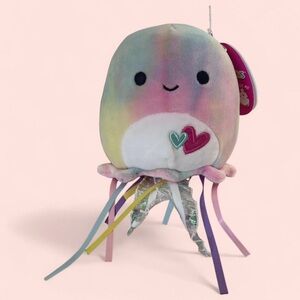Rare! Colorful Jellyfish Plush Squishmallow Toy
